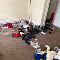 Upstairs apartment turnover — cleanout photo