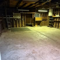 Pantry and detached garage — cleanout photo