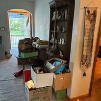 Large home, heavy accumulation — cleanout photo
